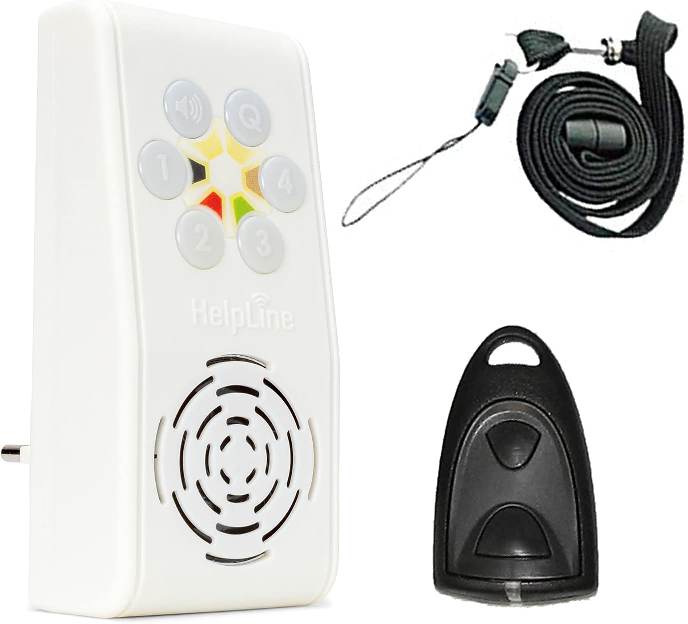 HelpLine Praxis-Notrufset: Steckdosenempfänger und 1 Sender