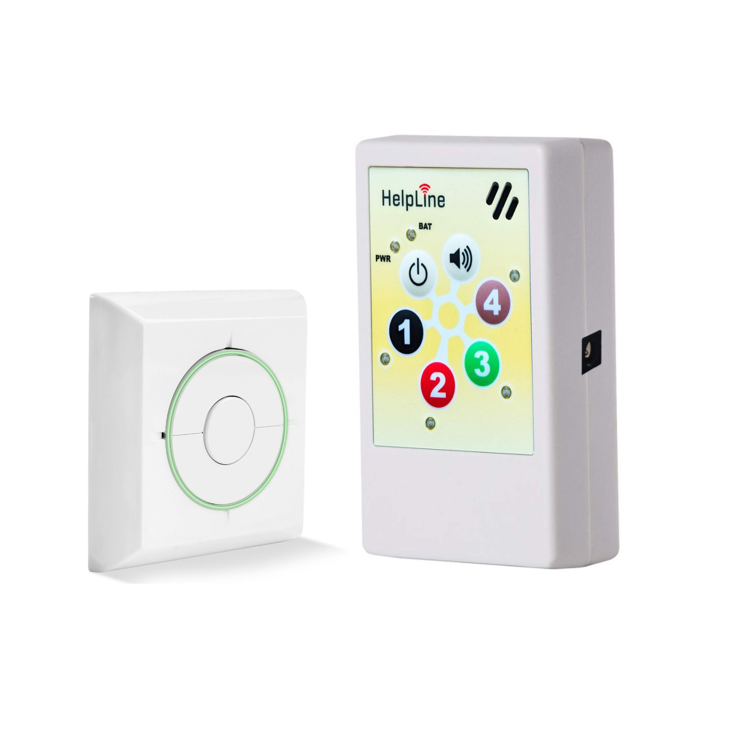 HelpLine Personalschutz-Set Profi 2.0 und Easykey im Rahmen