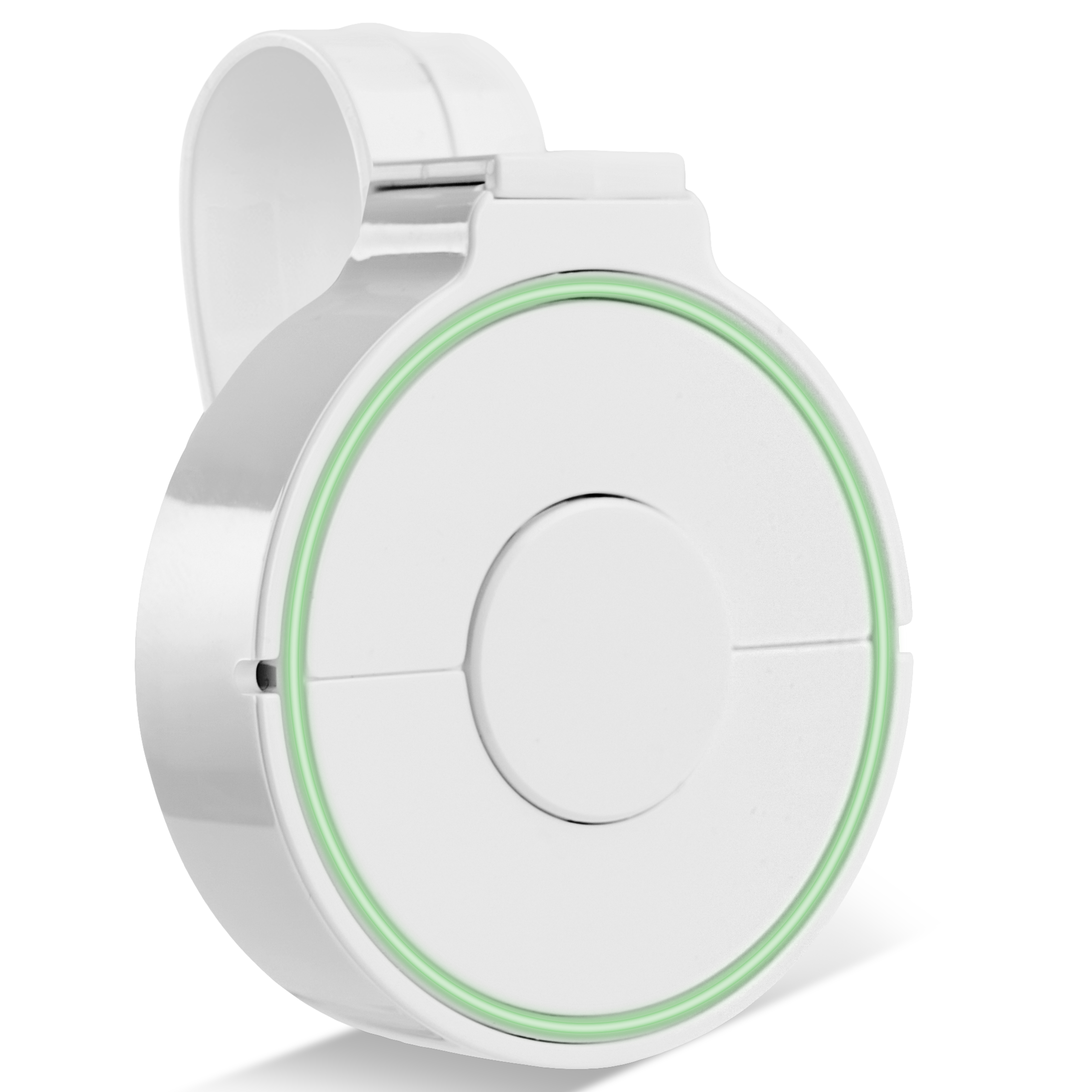 HelpLine Personalschutz-Set: Mobiler Mini-Empfänger & weißer Easykey-Sender