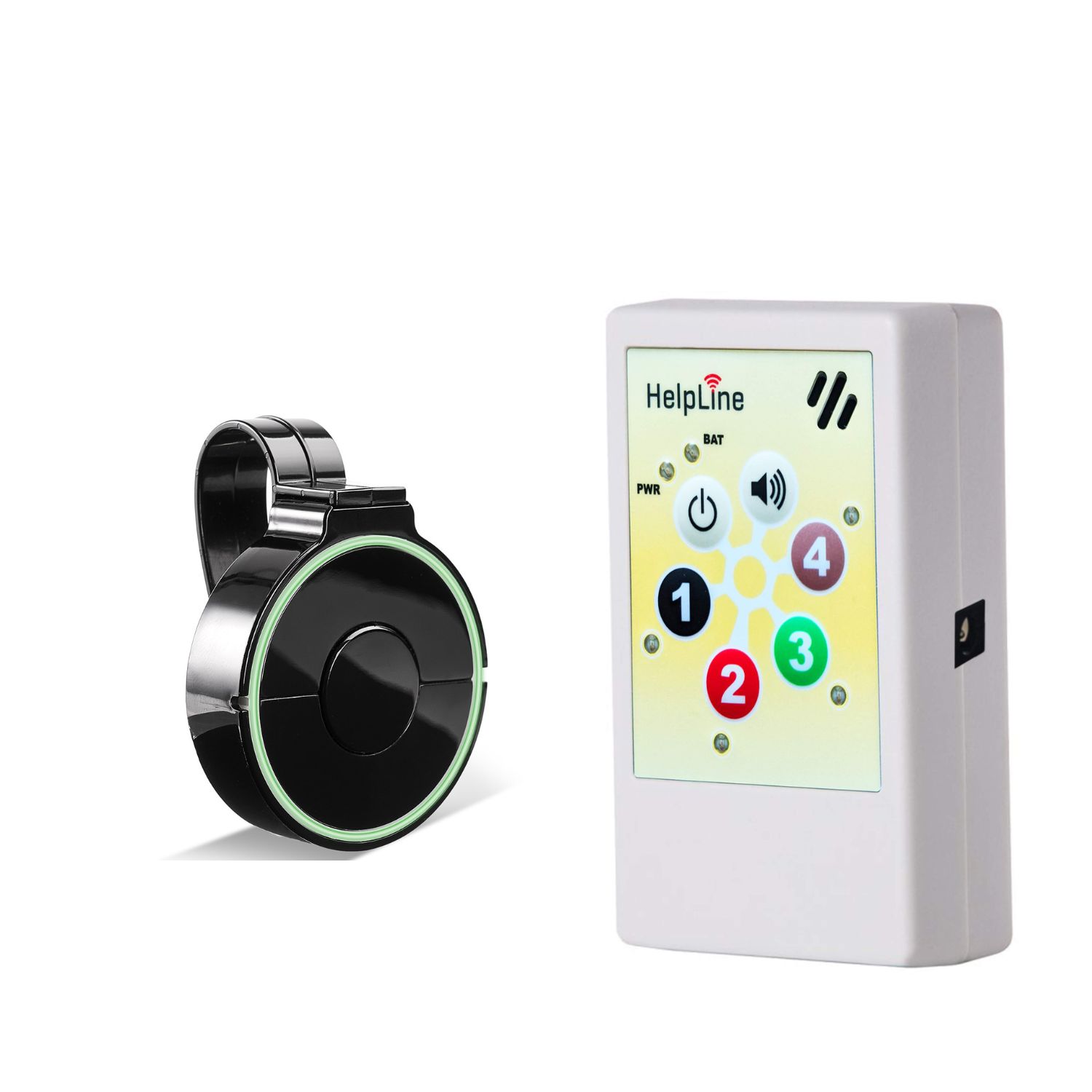 HelpLine Personalschutz-Set Profi 2.0 und Easykey schwarz