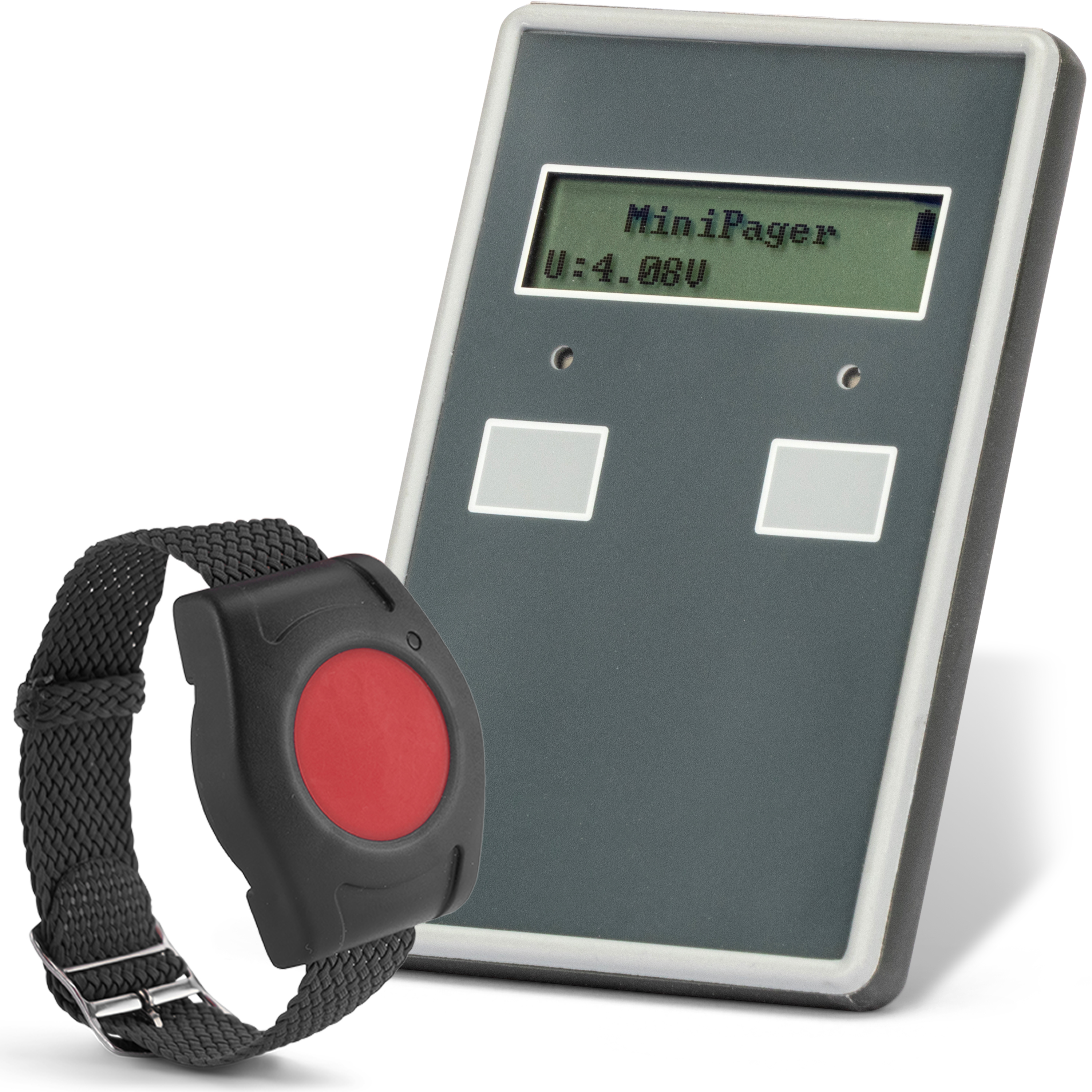 ELDAT Mini Pager RRP01 | Mobiler Profi-Funkempfänger für Pflegeeinrichtungen (bis 64 Sender)